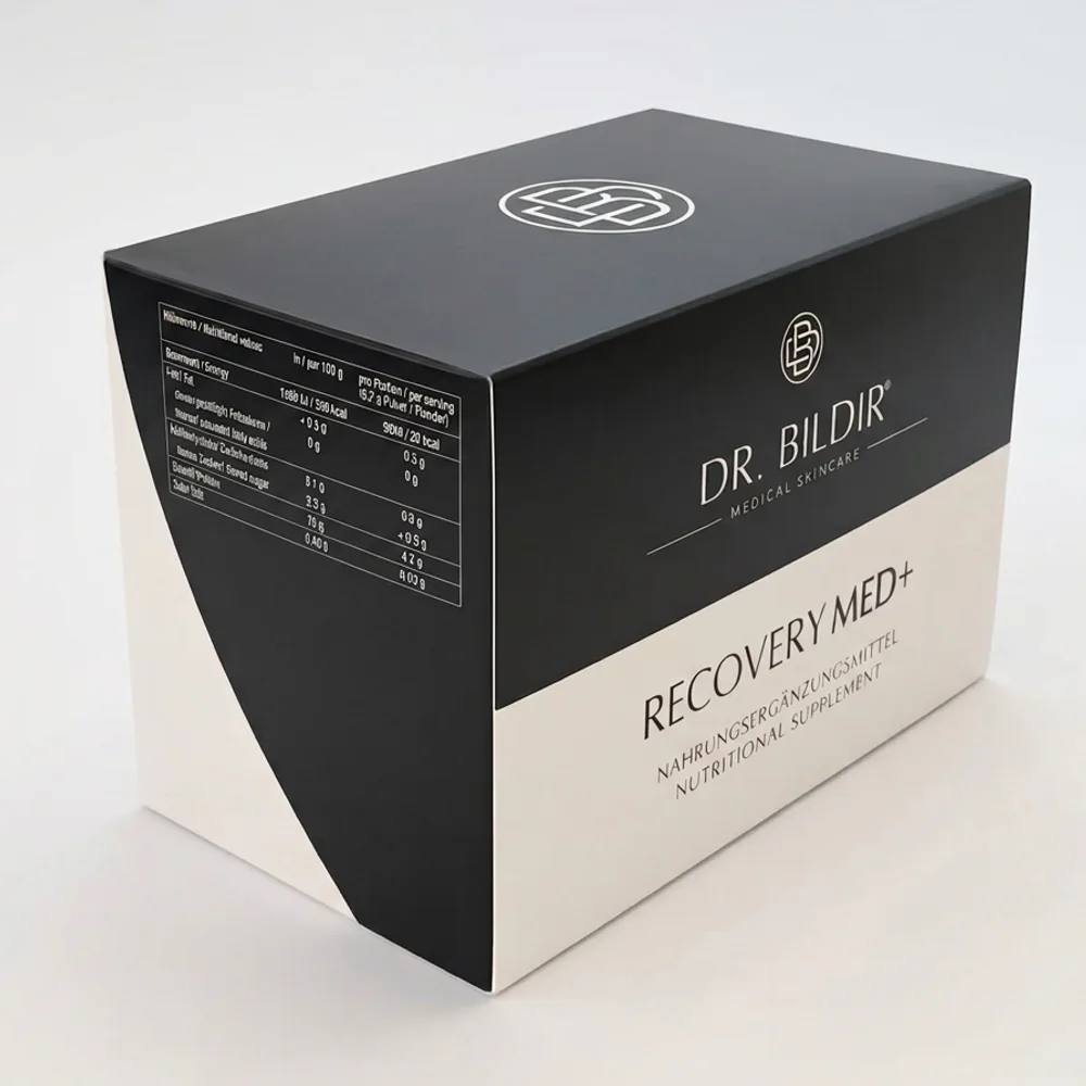RecoveryMED+ Inner Cell Support Nahrungsergänzungsmittel – Produktverpackung