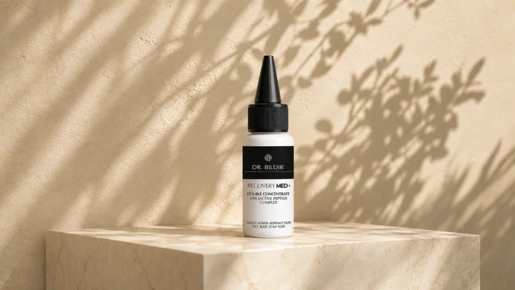 DOUBLE CONCENTRATE 2-Phasen-Fluid auf hellem Naturstein