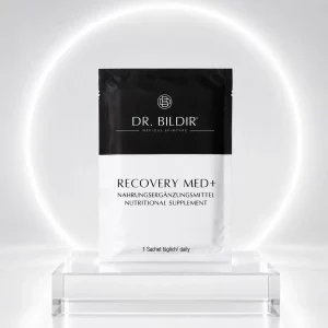 Dr. Bildir Recovery MED+ Inner Cell Support Sachet vor hellem Lichtring